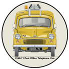 Morris Minor Post Office Telephone Van 1968-71 Coaster 6